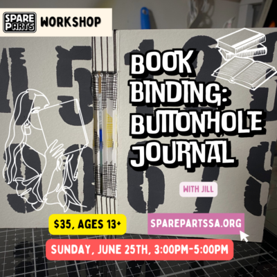 Book Binding: Button Hole Stitch Journal